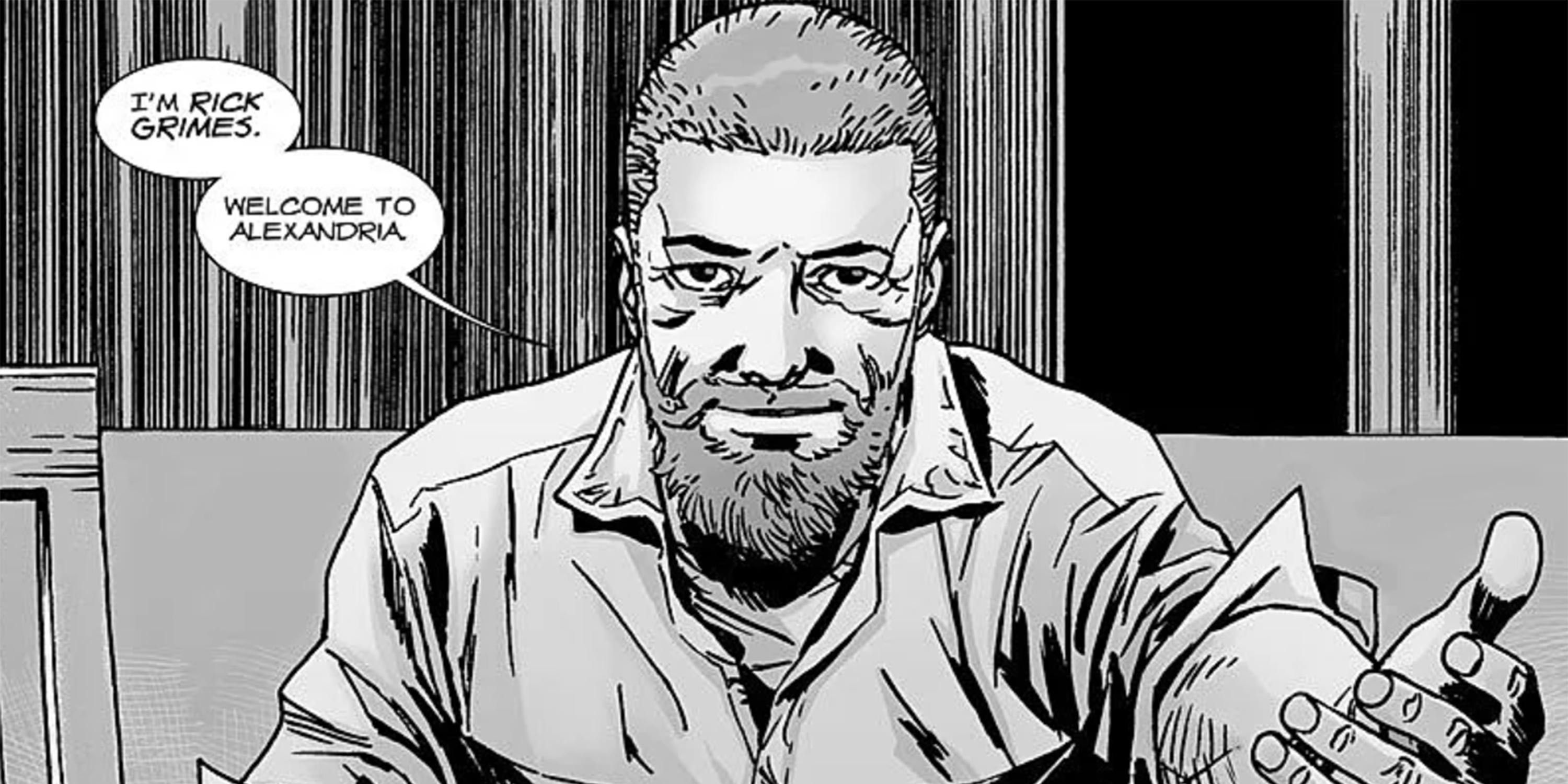 Rick Grimes The Walking Dead comics
