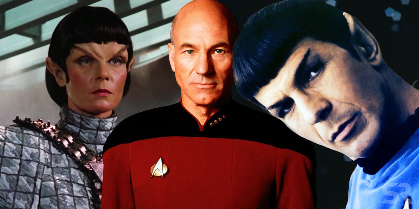 Romulans Humans and Vulcans in Star Trek
