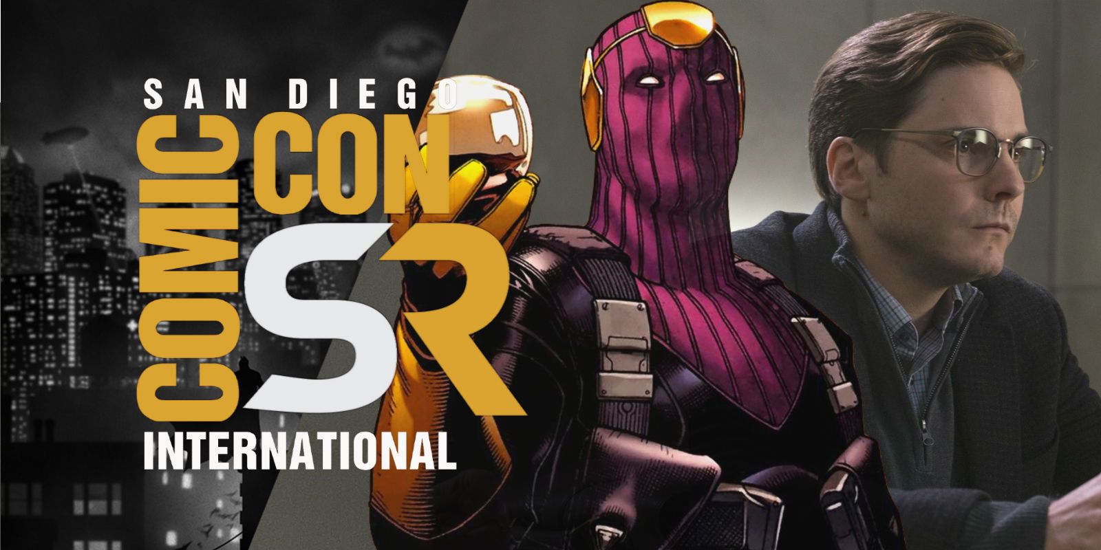 SDCC Falcon Winter Soldier Zemo Purple Mask