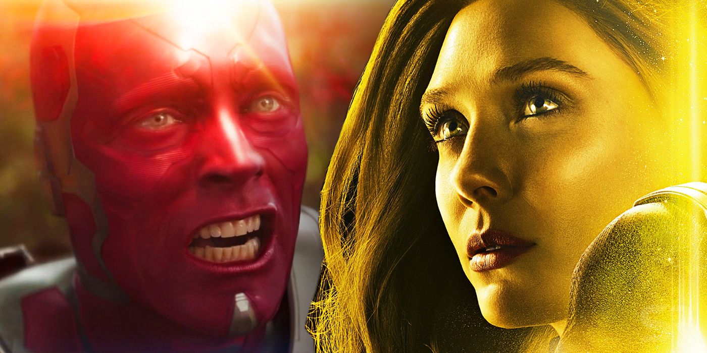 Scarlet Witch and Vision in the MCU