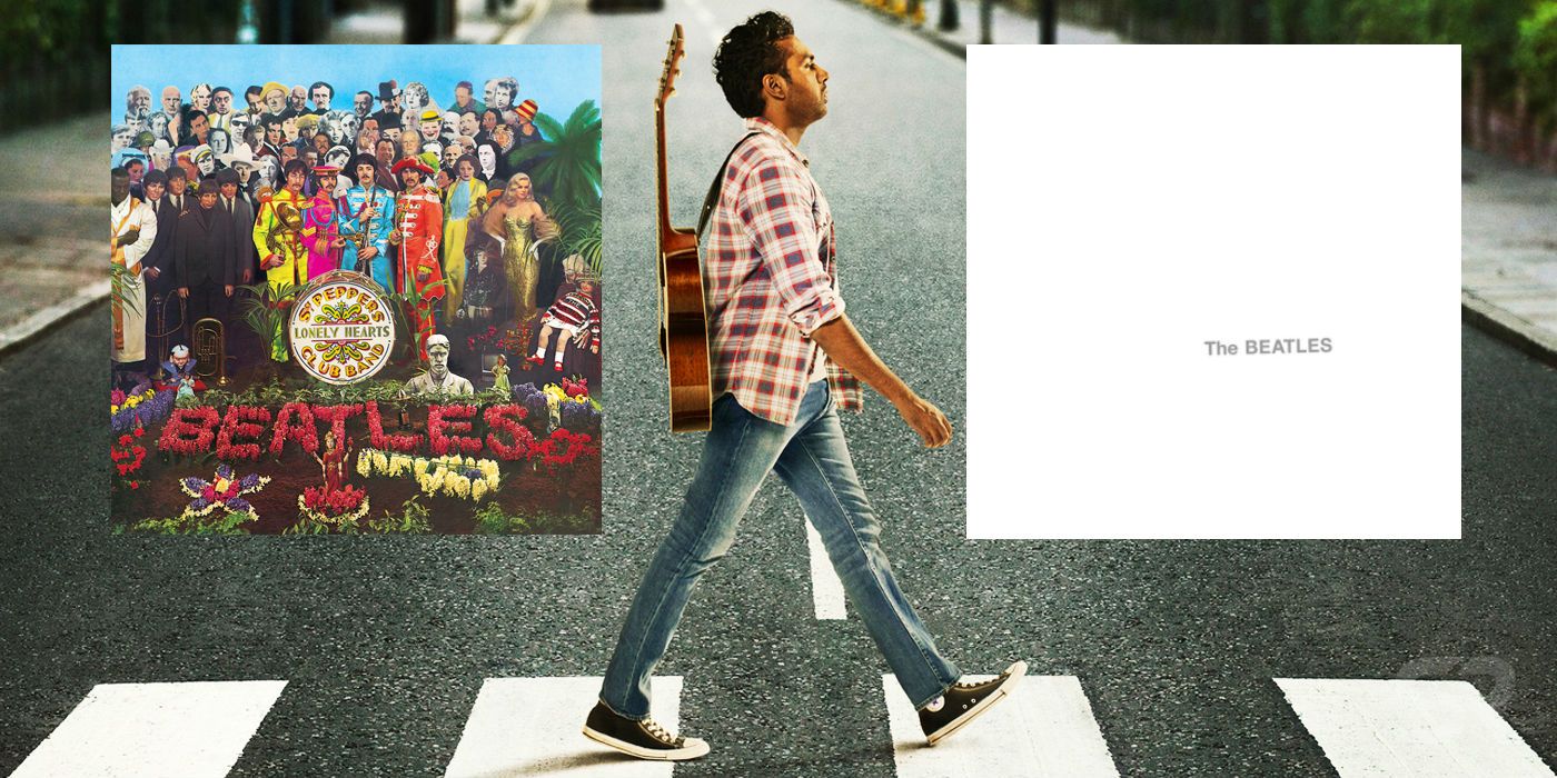 Sgt Pepper and White Album Covers for Yesterday