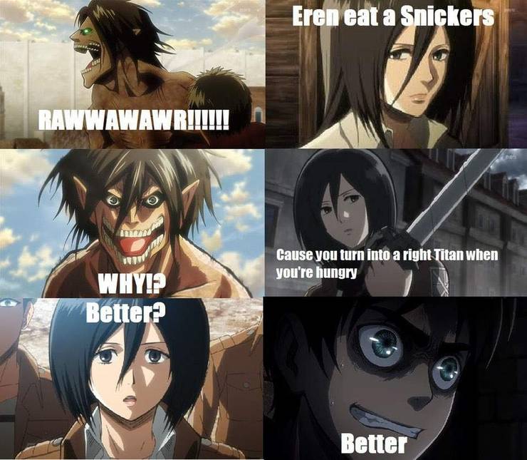 10 Hilarious Attack On Titan Memes Only True Fans Will Love 10 hilarious attack on titan memes only