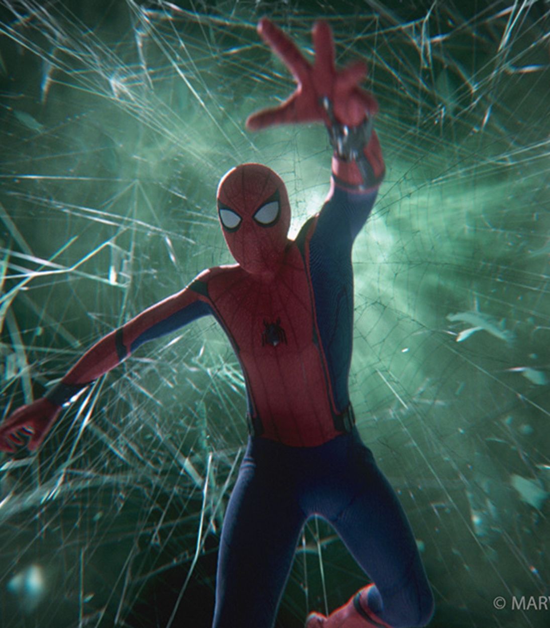 Spider-Man Falling Mysterio Vertical