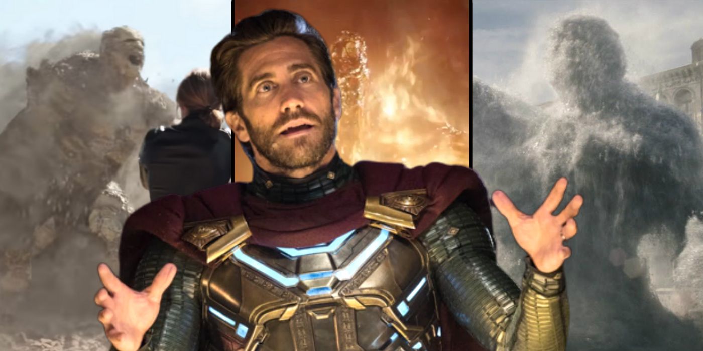 Spider-Man Far From Home Villains Elementals Mysterio