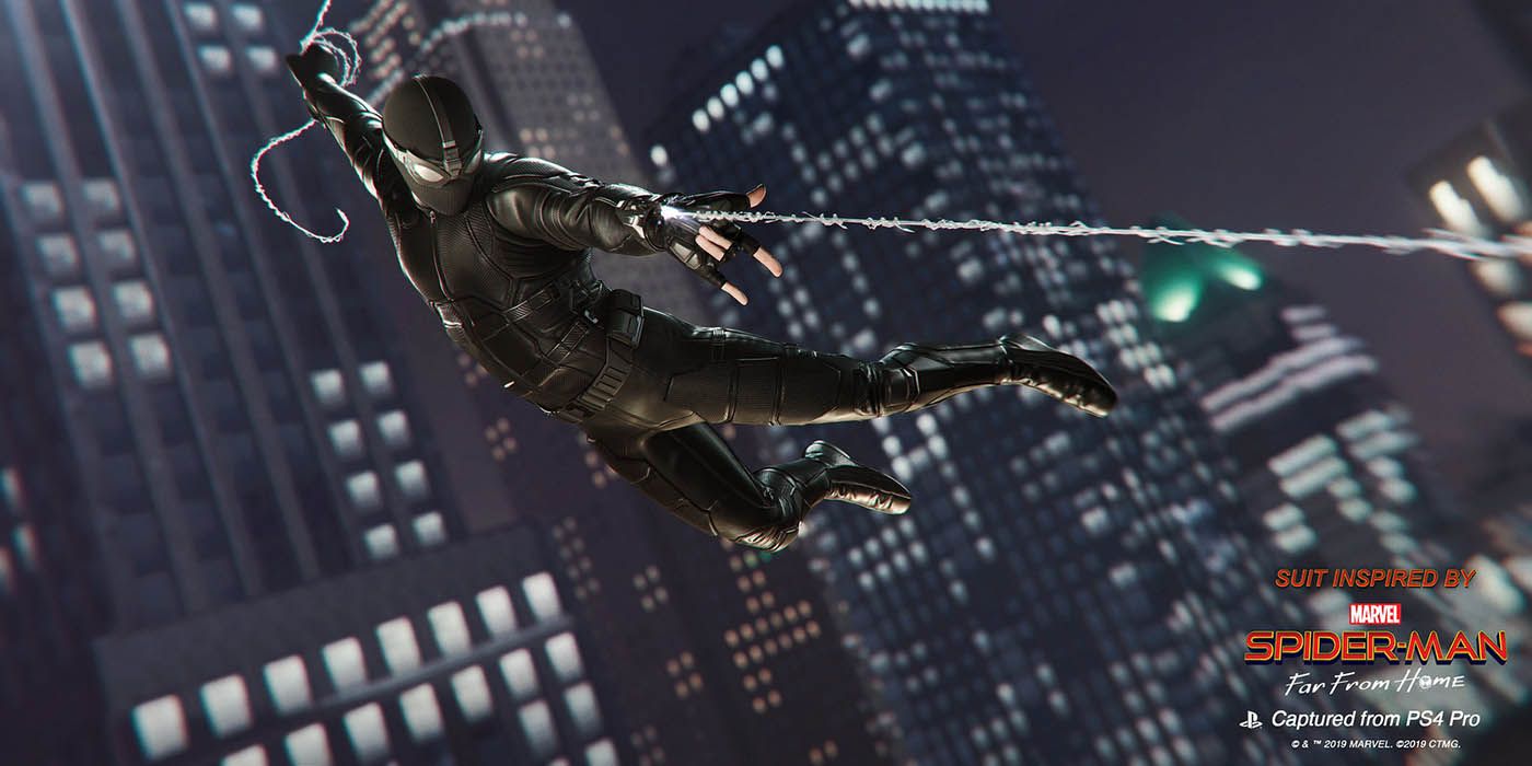 Spider-Man PS4 Stealth Suit