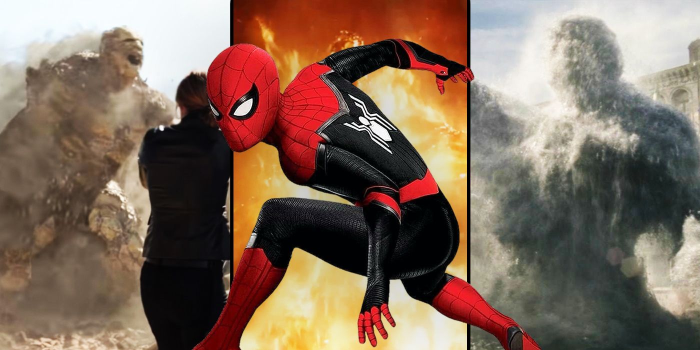 Spider-Man and the Elementals in Far From Home
