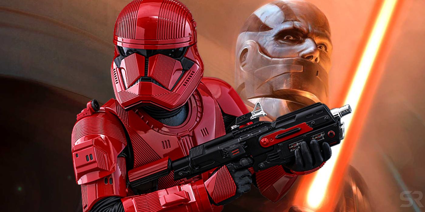 Star Wars Sith Troopers and Knights of the Old Republic Malak