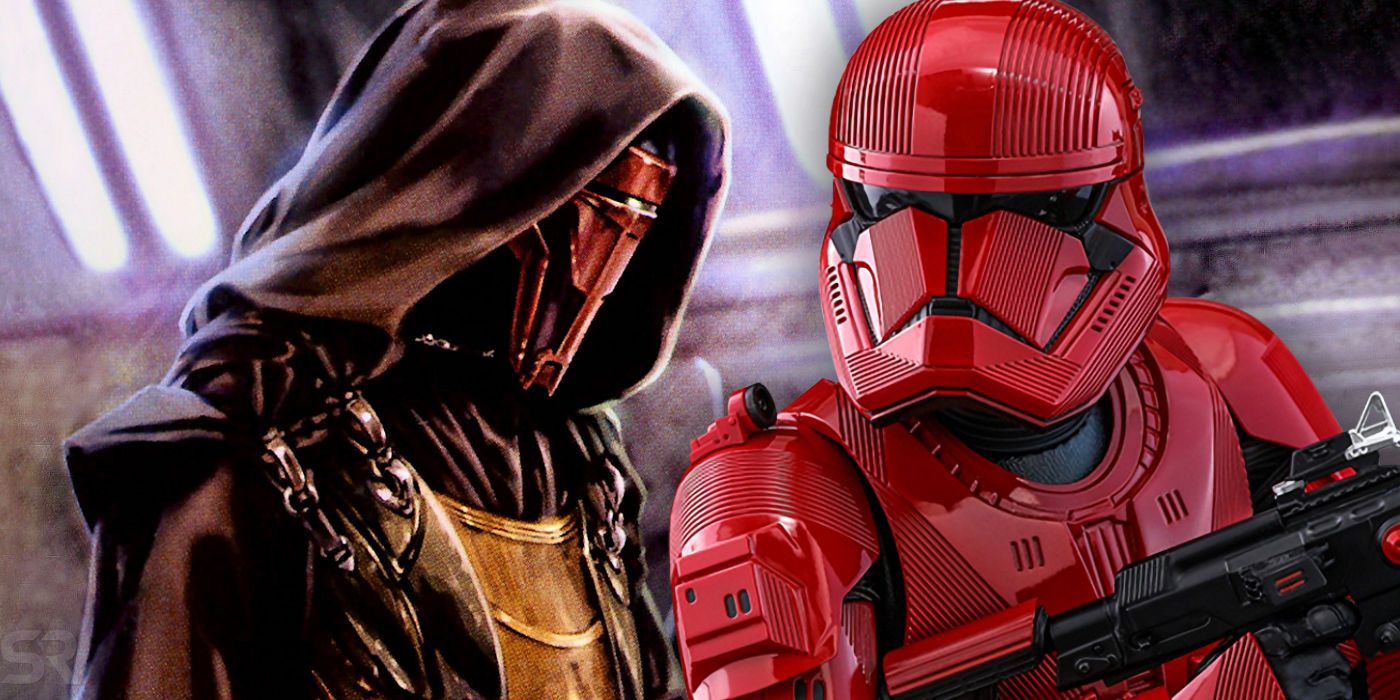 Star Wars Sith Troopers and Revan