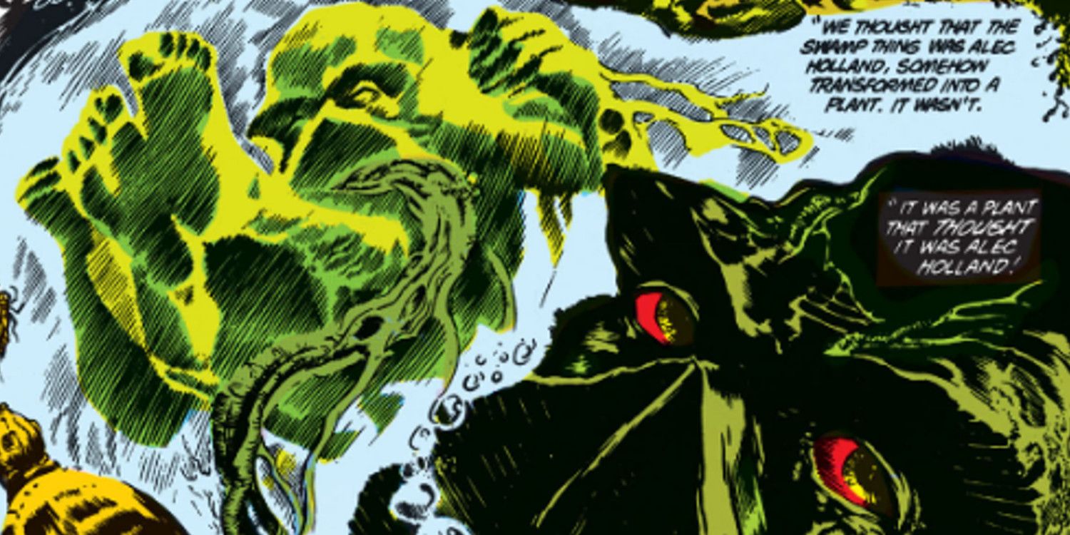 Swamp Thing Is Not Alec Holland from Swamp Thing #21