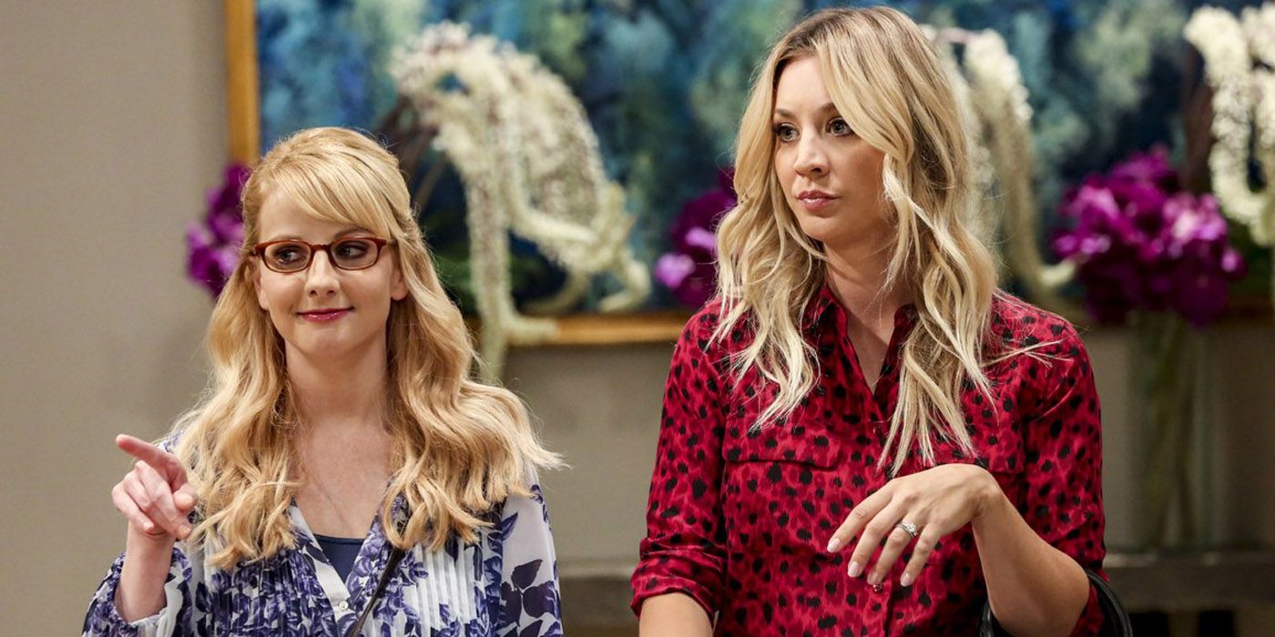 Penny and Bernadette in The Big Bang Theory