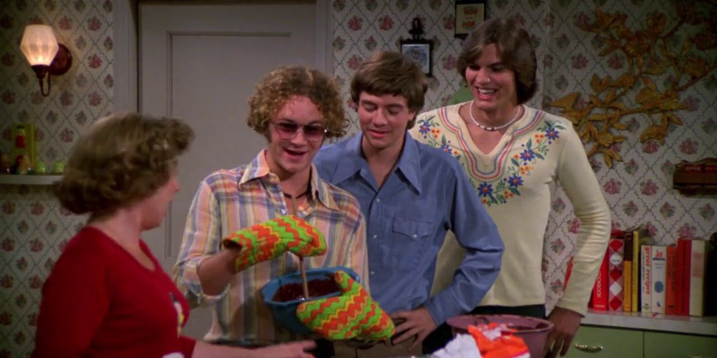 Kitty, Hyde, Eric, and Kelso in That '70s Show Season 2