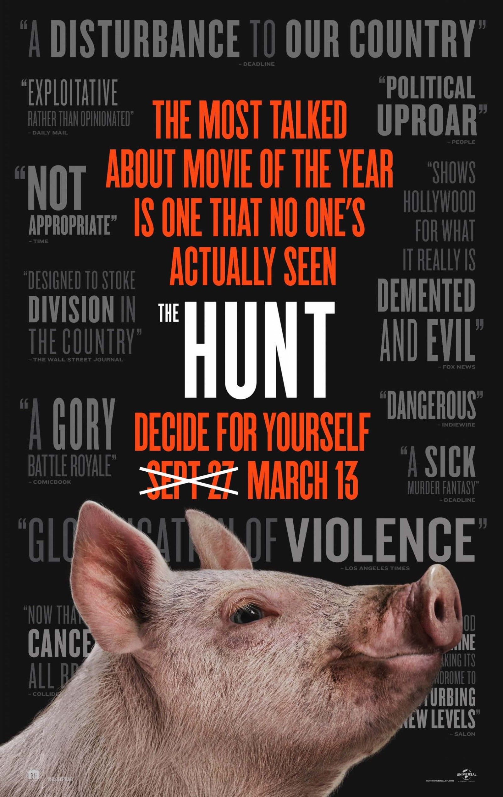 The Hunt 2020 poster