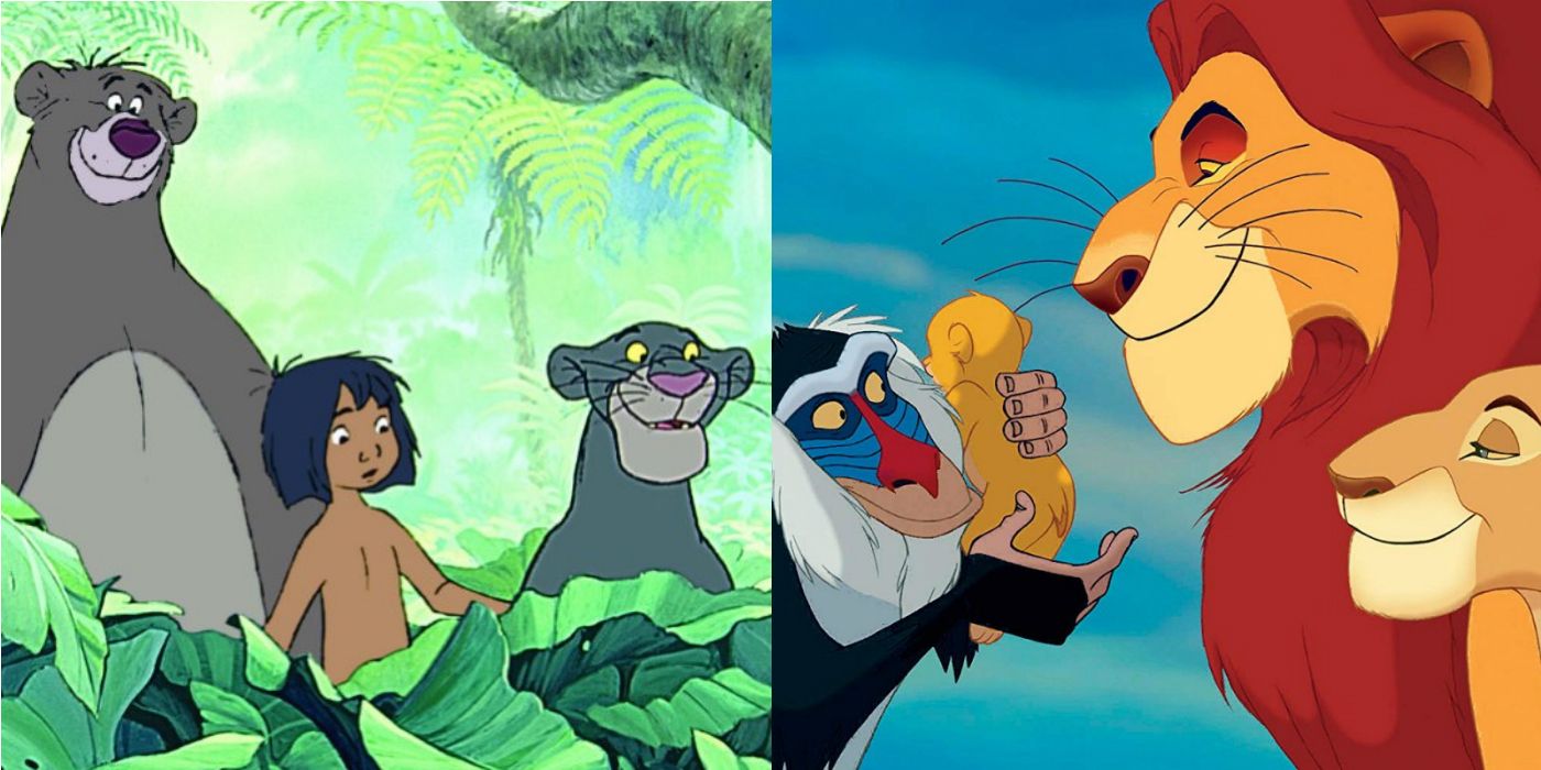 The Jungle Book The Lion King Animated
