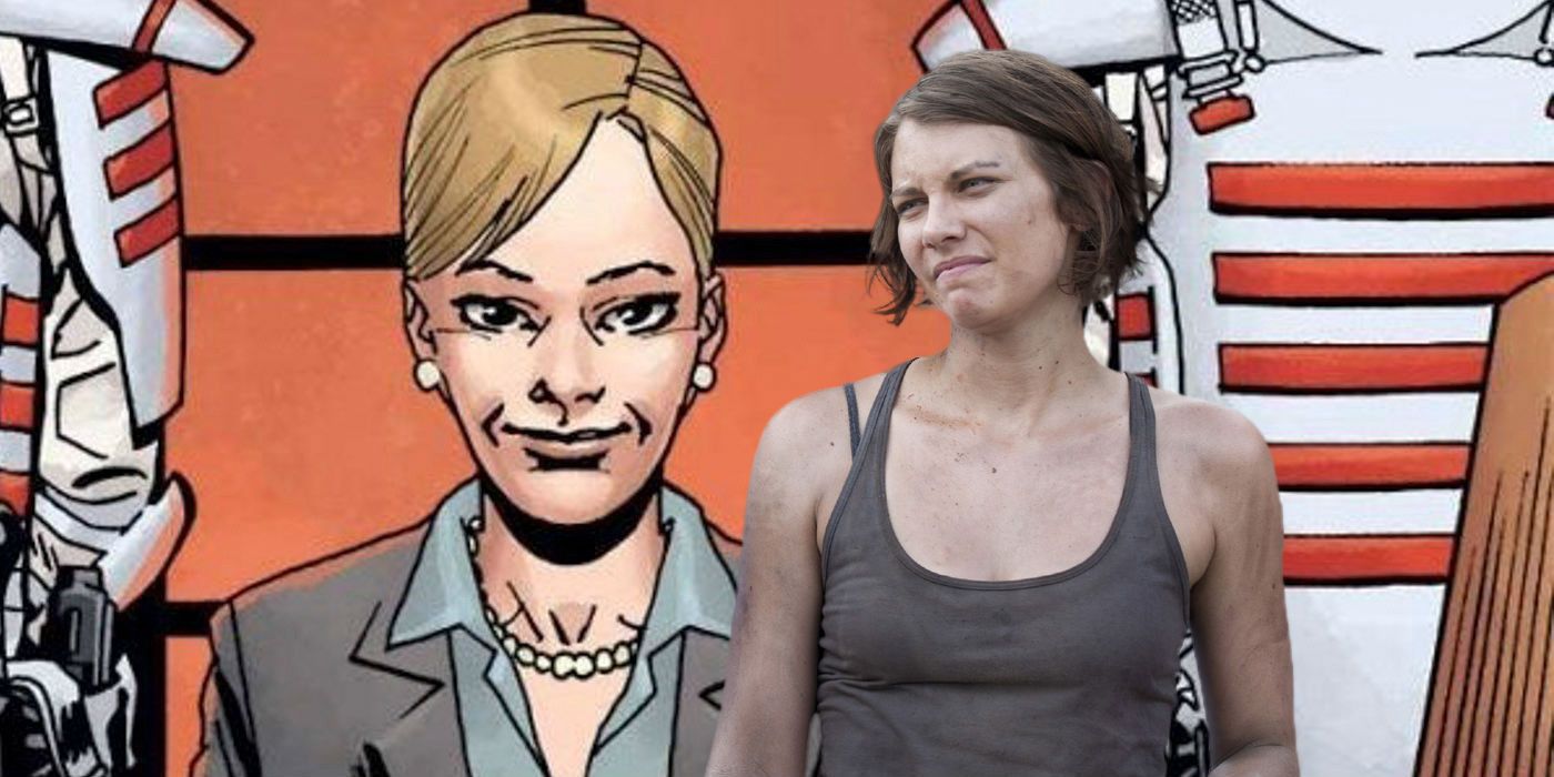 The Walking Dead 176 cover Pamela Milton and Lauren Cohan as Maggie