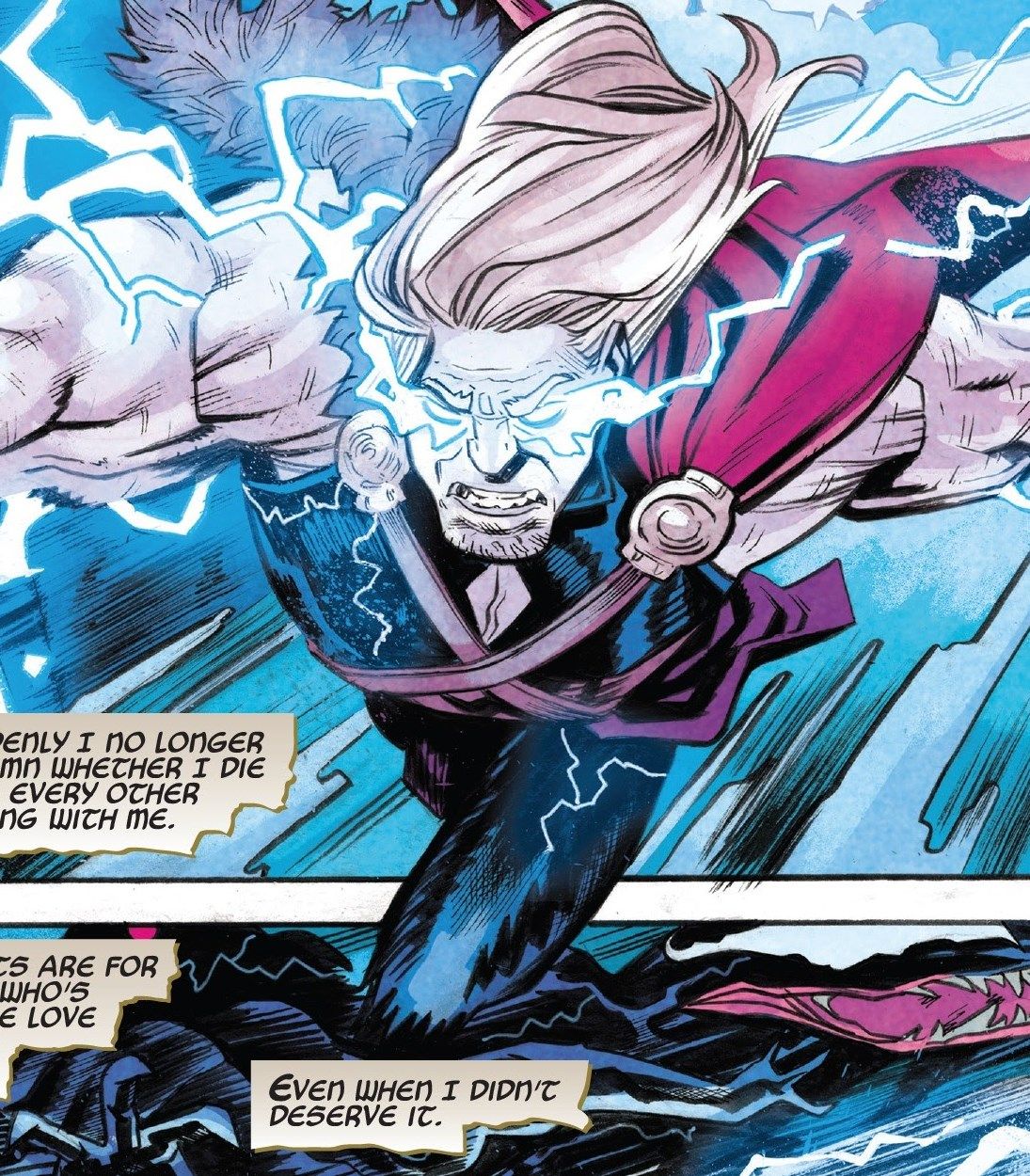 Thor Lightning Comic Vertical