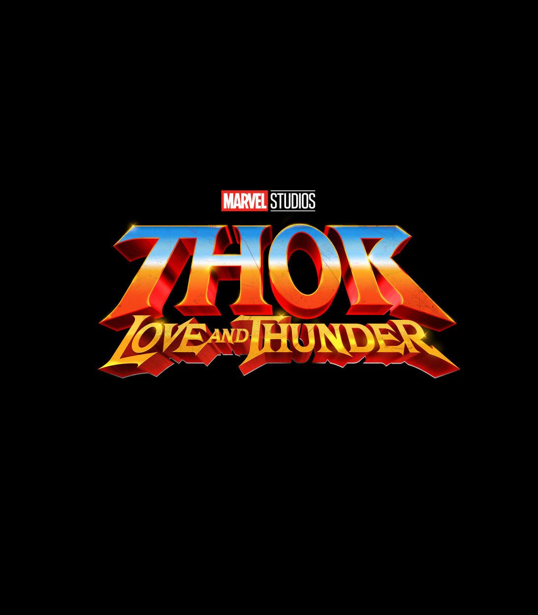 Thor Love and Thunder Logo Vertical
