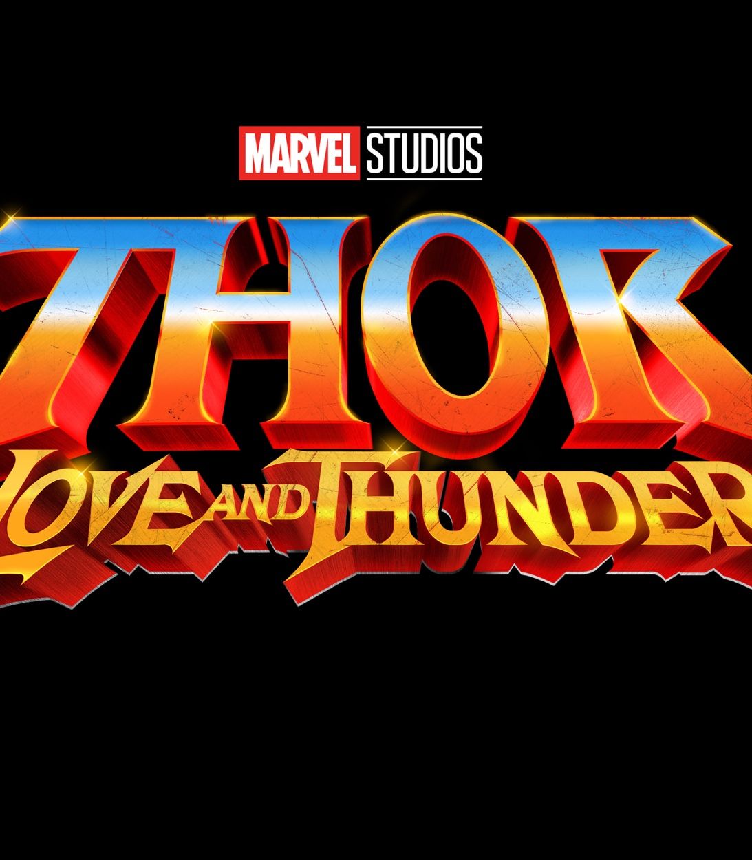 Thor Love and Thunder logo TLDR vertical
