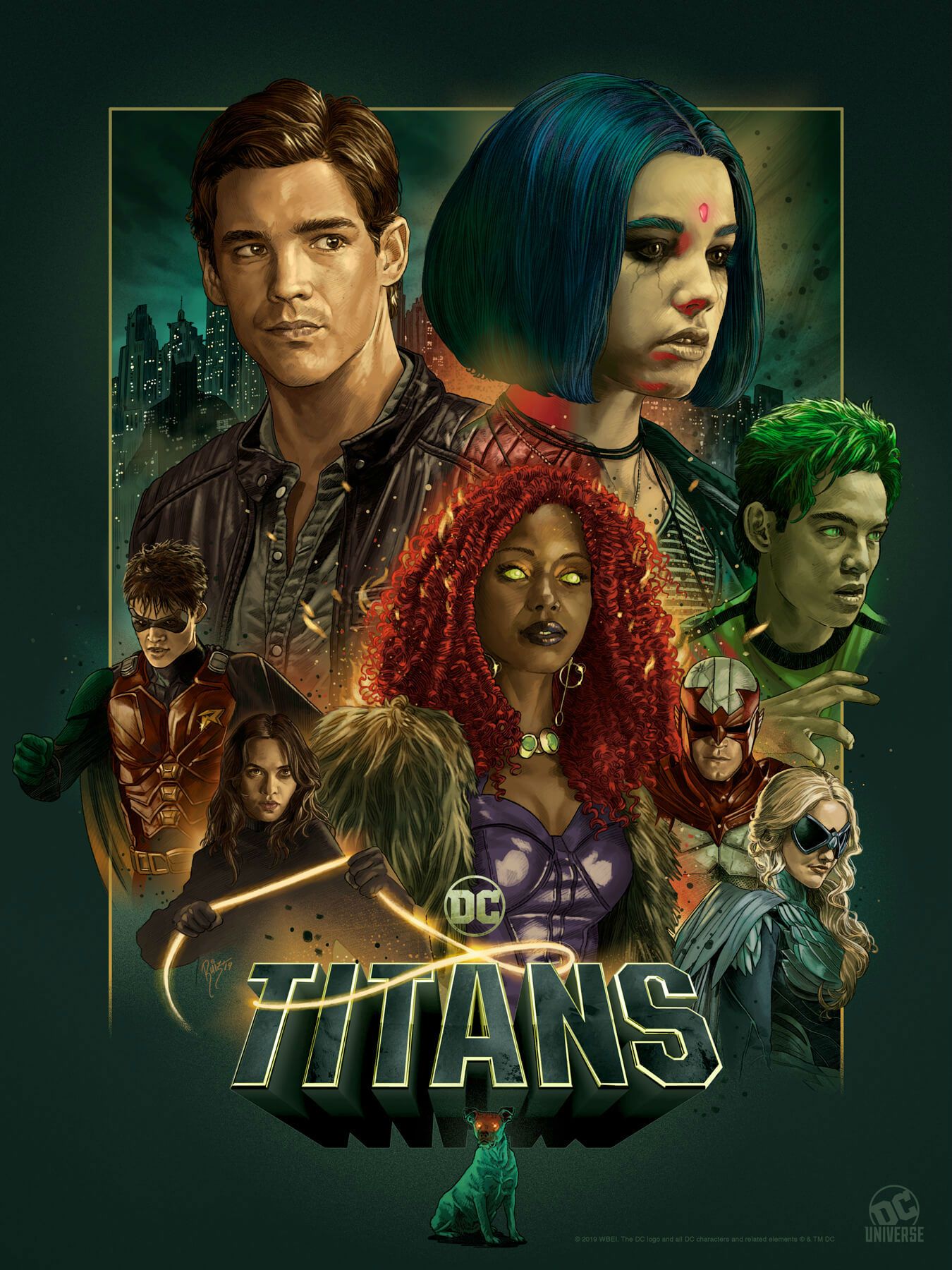 Titans SDCC Exclusive Posters