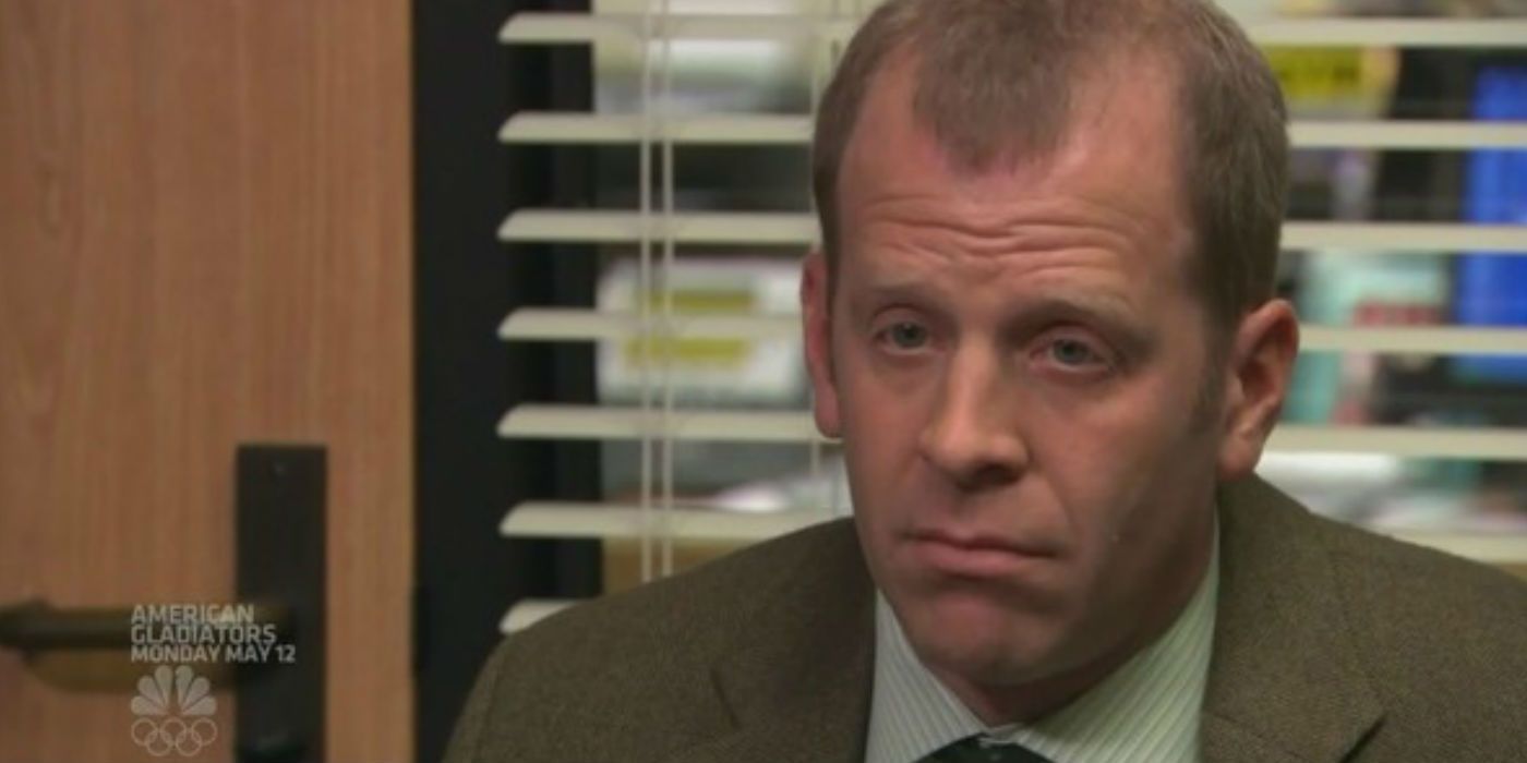 Paul Lieberstein as Toby looking depressed in The Office