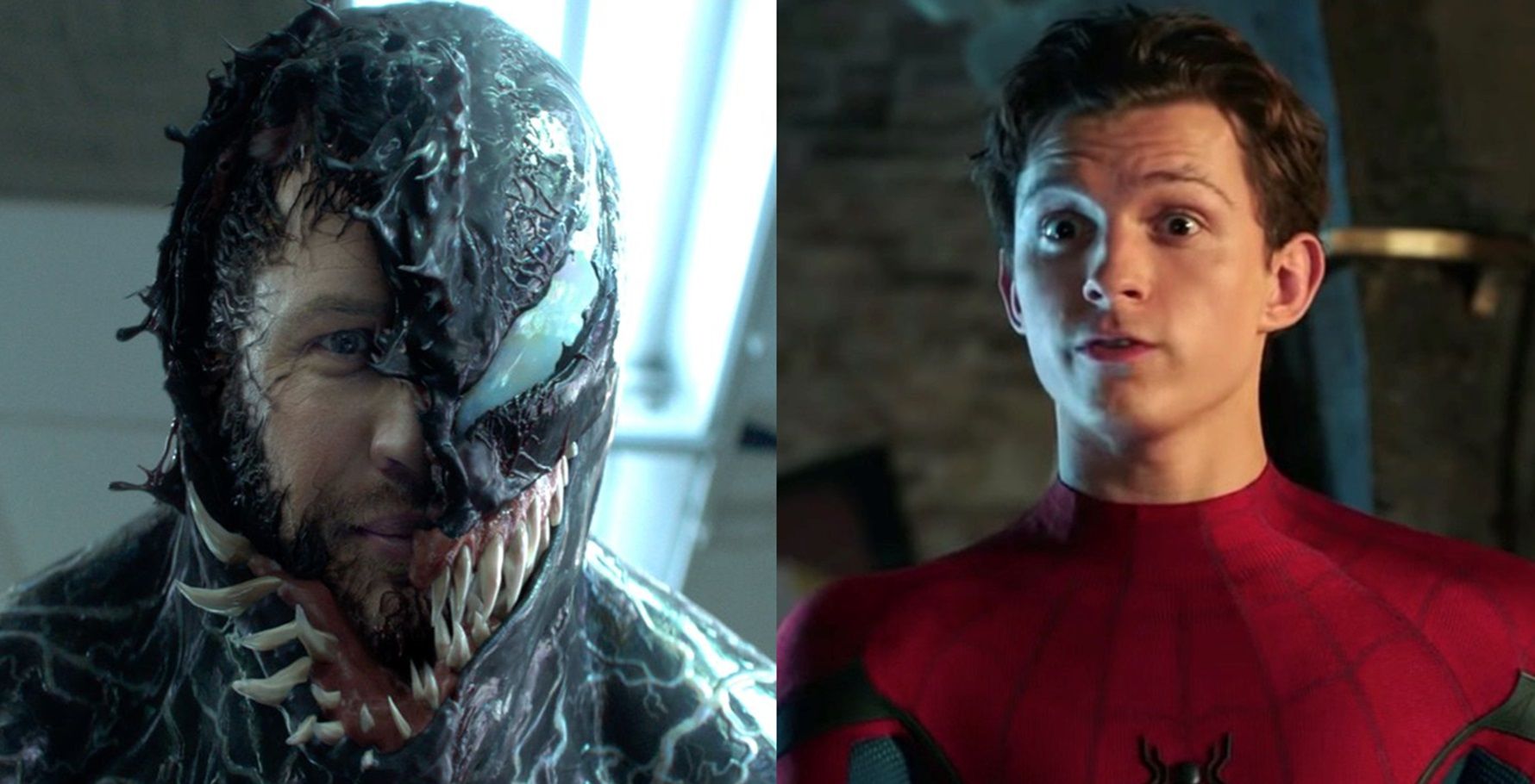 Tom Holland Spider Man Venom Suit