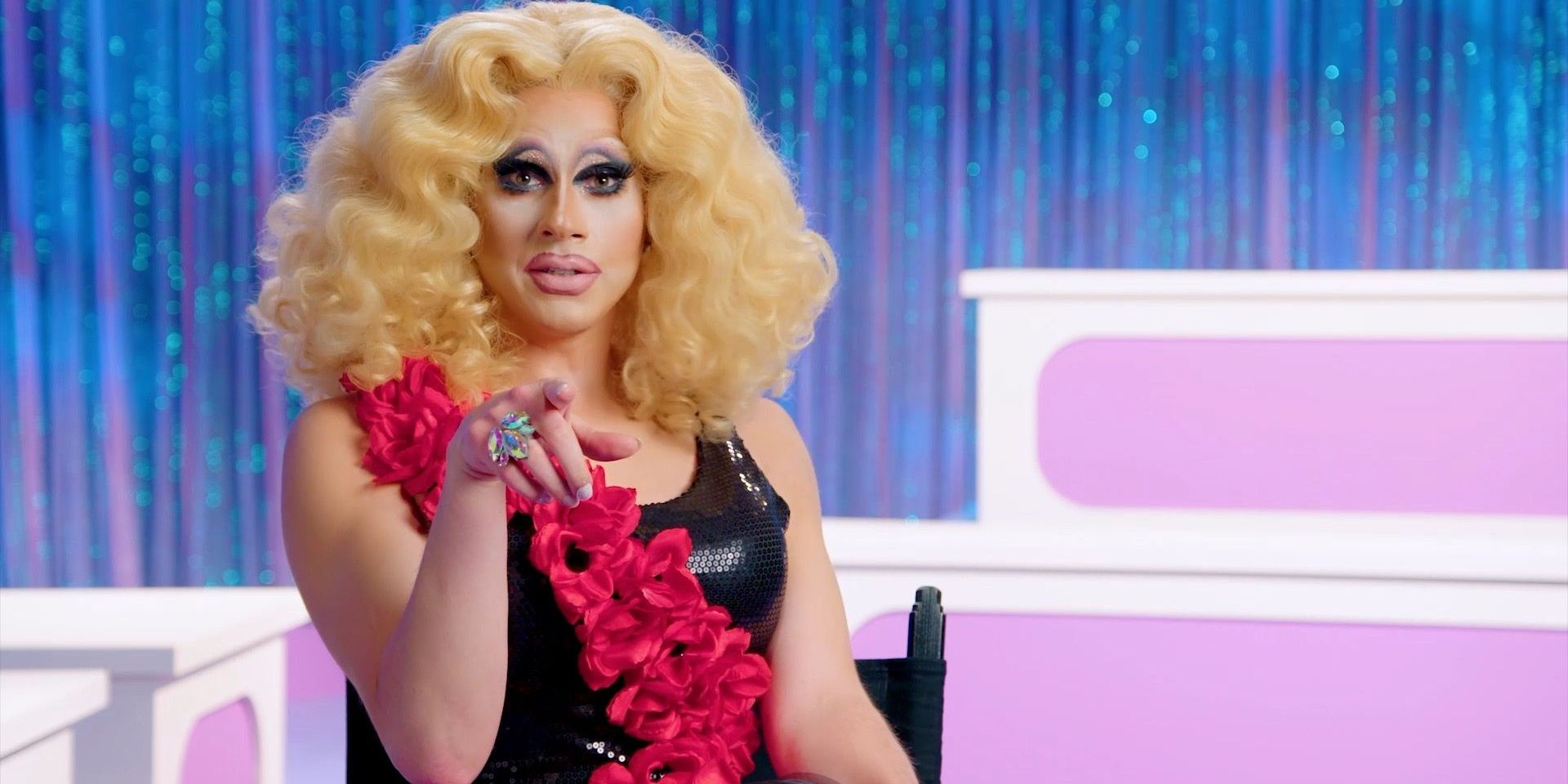 Trixie Mattel as RuPaul for the Snatch Game on RuPauls Drag Race All Stars 3