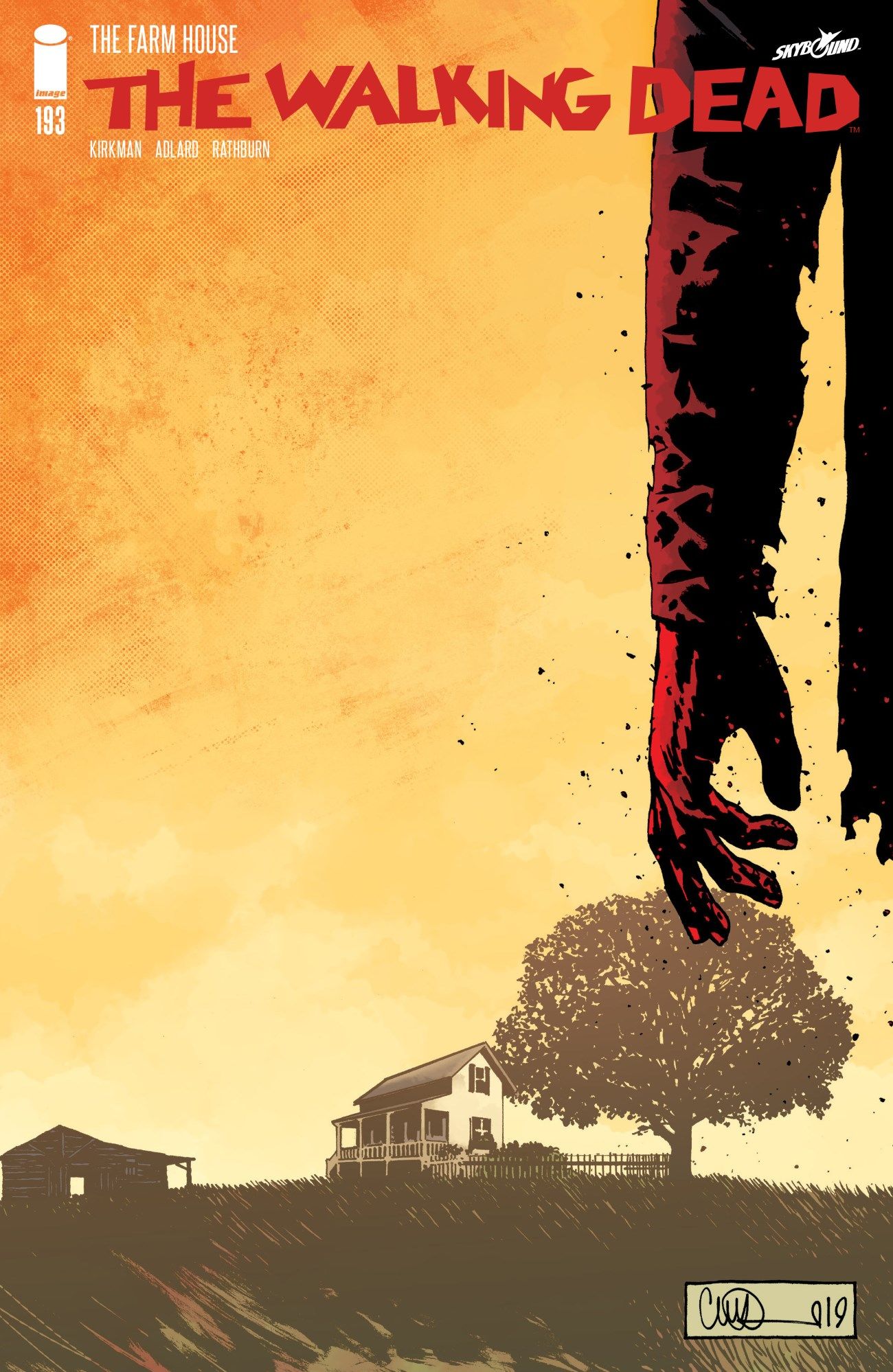 Walking Dead Comic Final Issue Cover