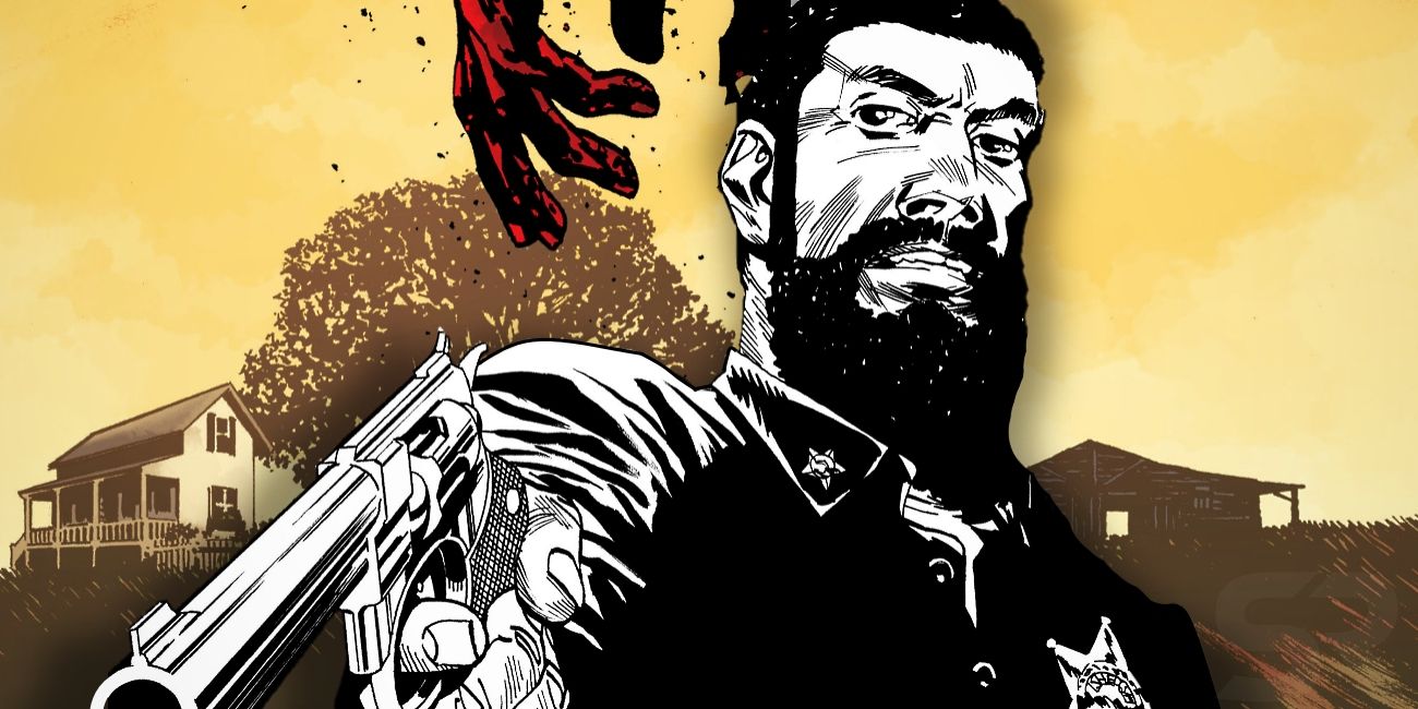 Walking Dead Final Issue Art Cover