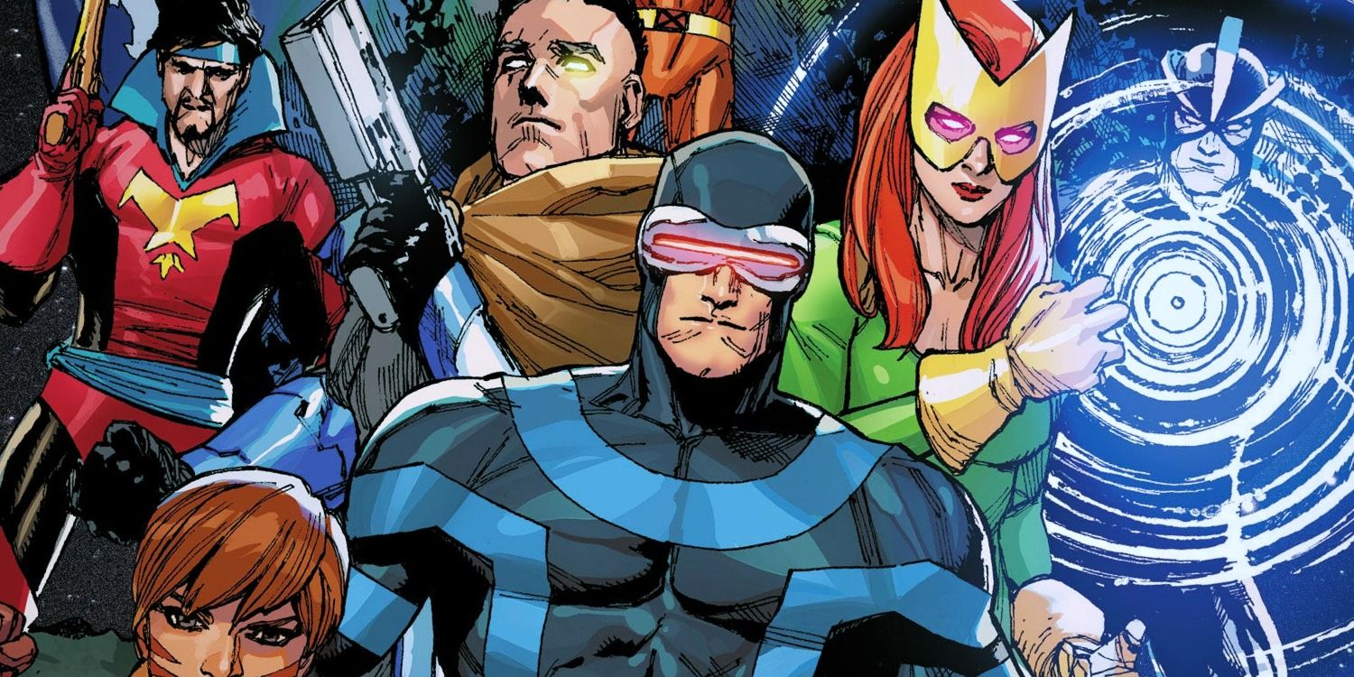 X-Men Cover Cyclops and Summers Family