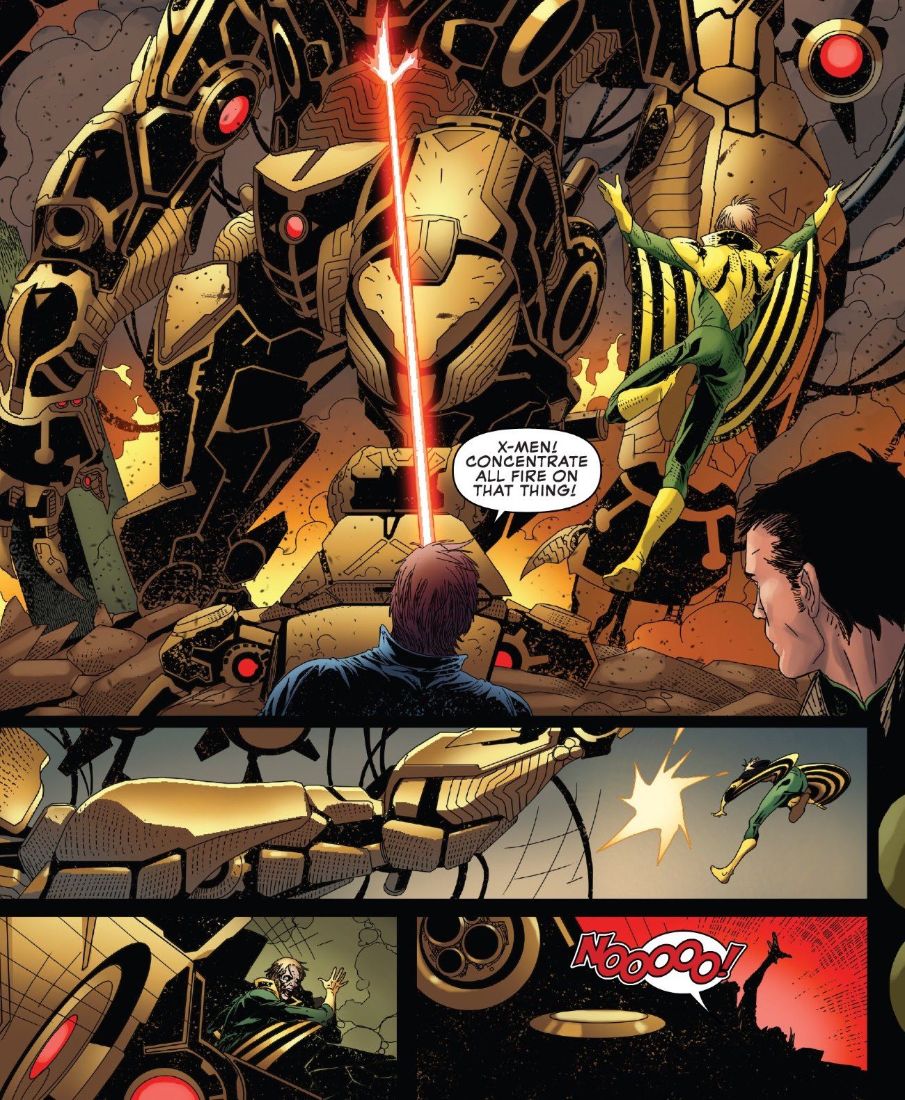 Xmen Comic Banshee Killed Death