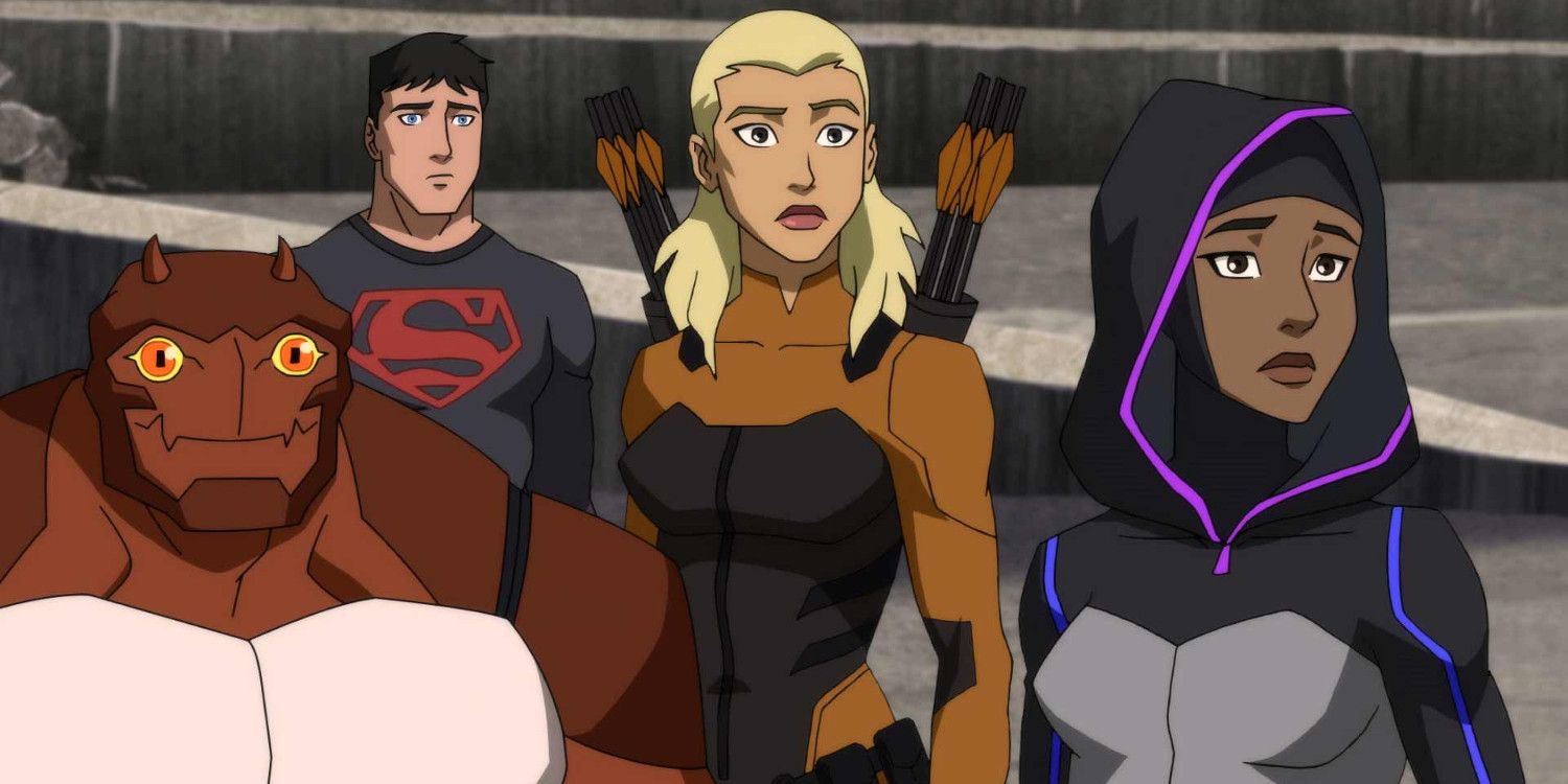 Young Justice Forager Superboy Tigress Halo