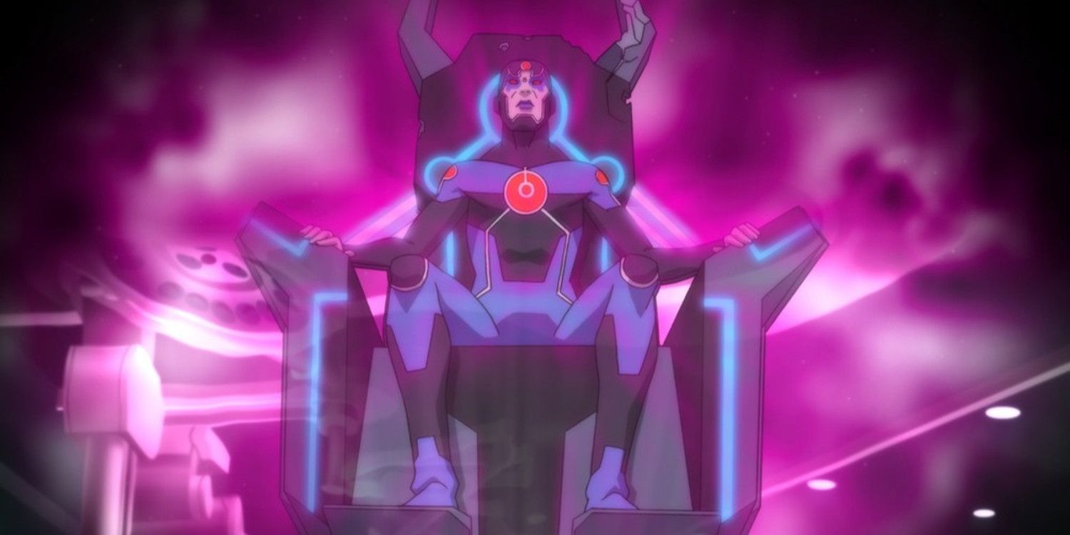 Young Justice Metron in Mobius Chair