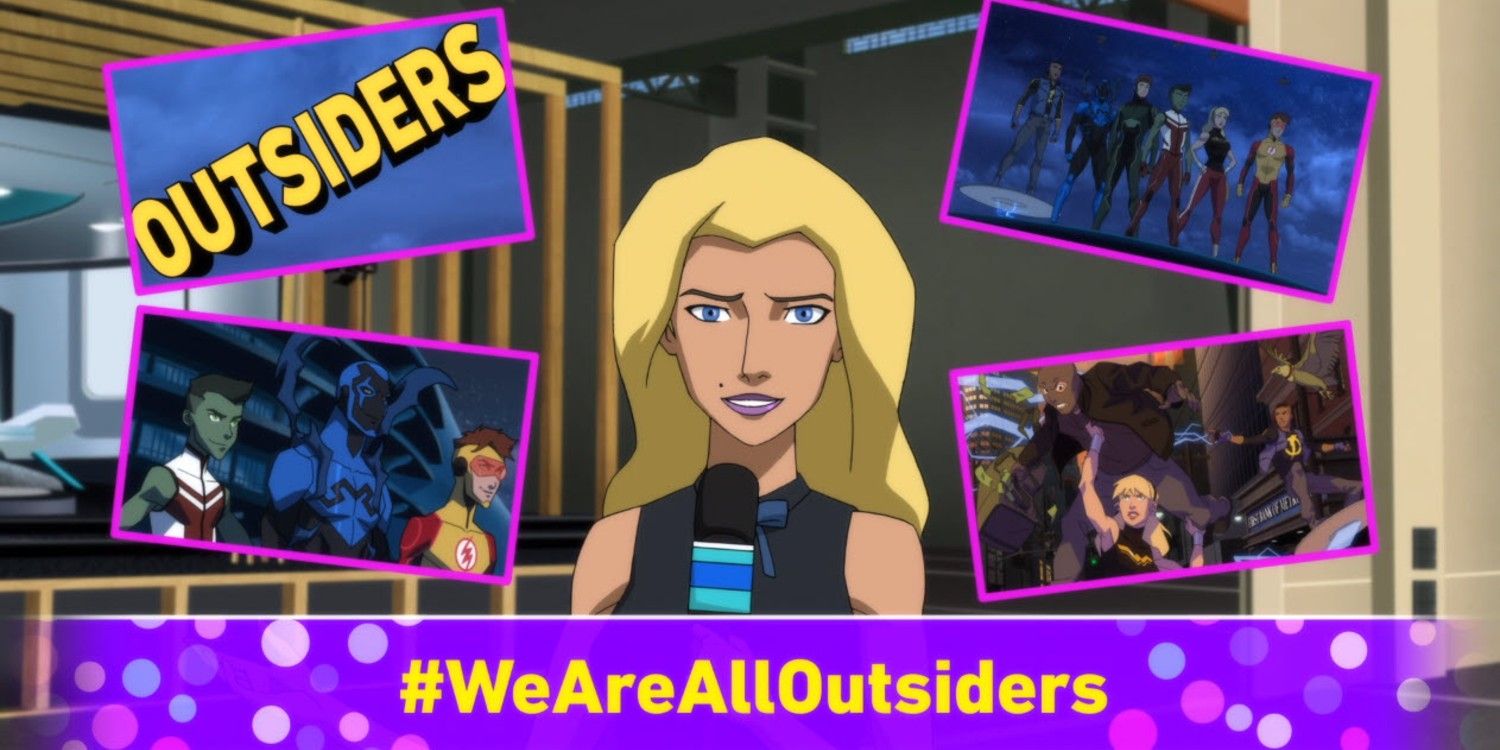 Young Justice Outsiders Courtney Whitmore Stargirl Report on Outsiders