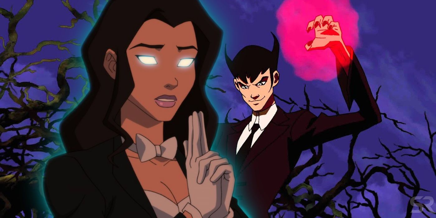 Young Justice Outsiders Klarion and Zatanna