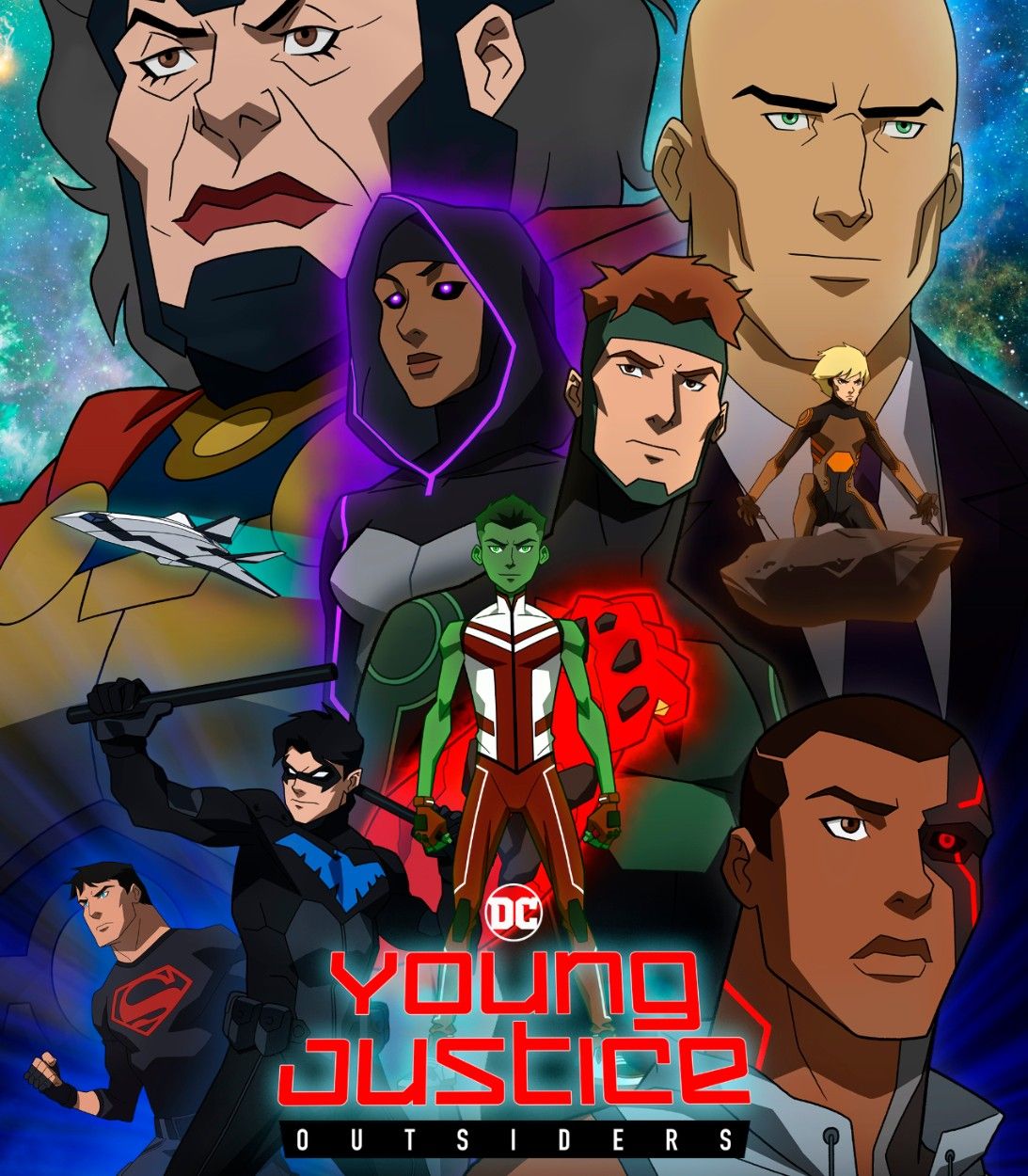 Young Justice Outsiders Season 3 Part 2 poster vertical