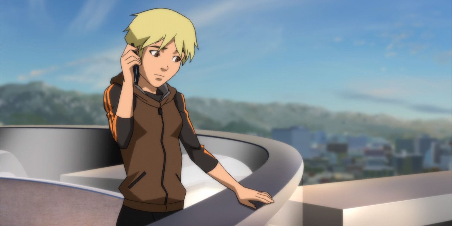 Young Justice Outsiders Terra Tara Markov in Quiet Conversations
