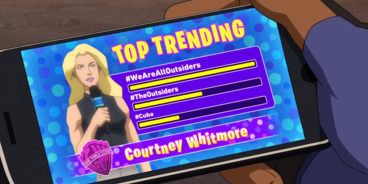 Young Justice Outsiders #WeAreAllOutsiders Trending World Wide