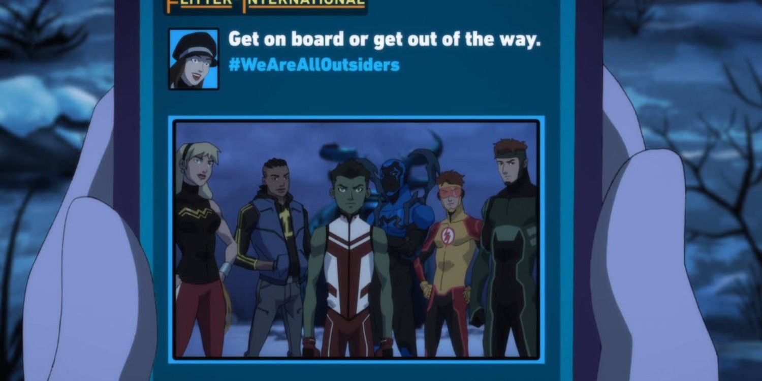 Young Justice Season 3 Reveals The REAL Outsiders Team