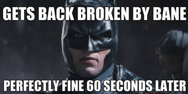 arkham origins batman bane logic meme Edited