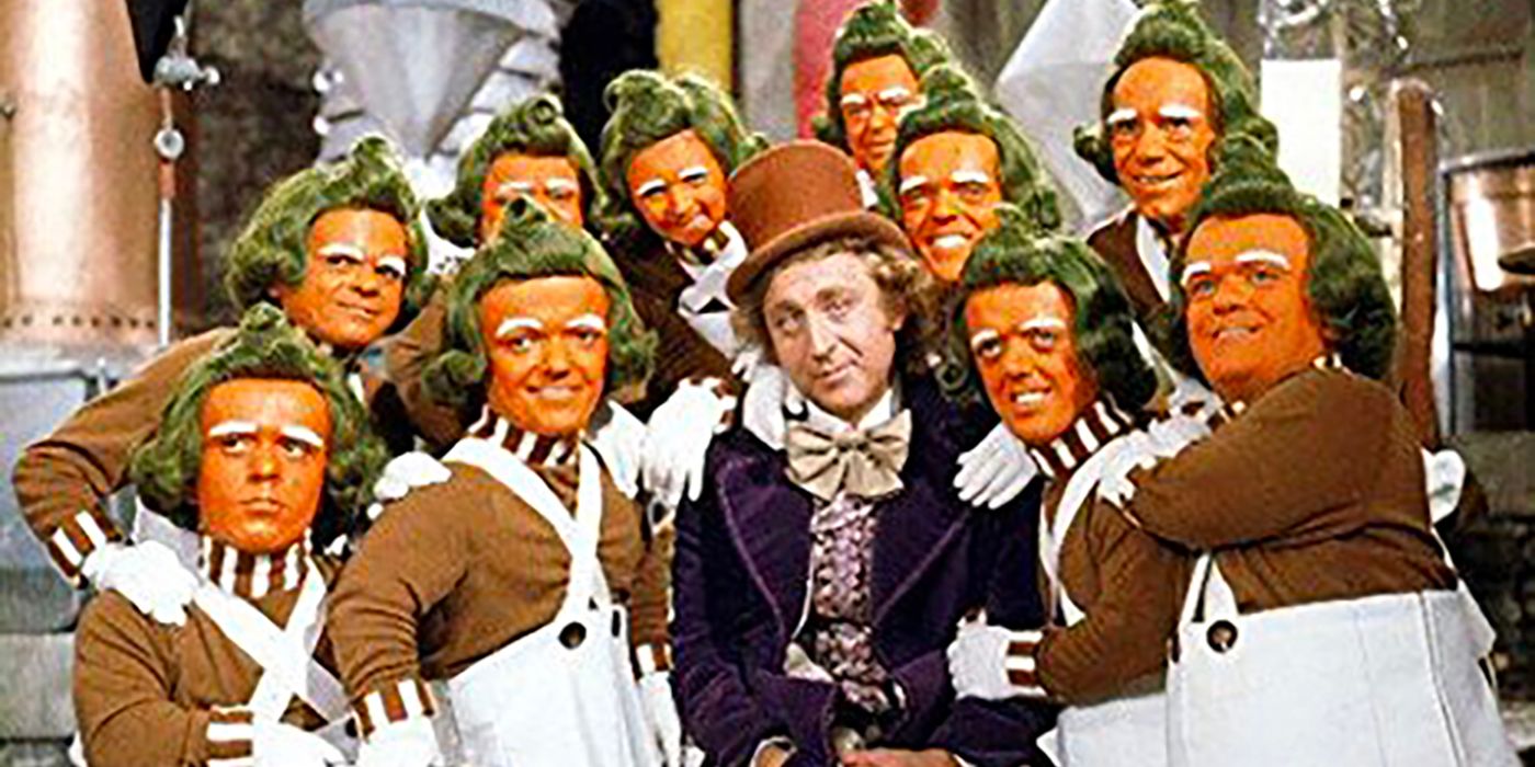 Fancy Dress WHITE Eyebrows Oompa Loompa, Umpa Lumpa Charlie & Chocolate  Factory