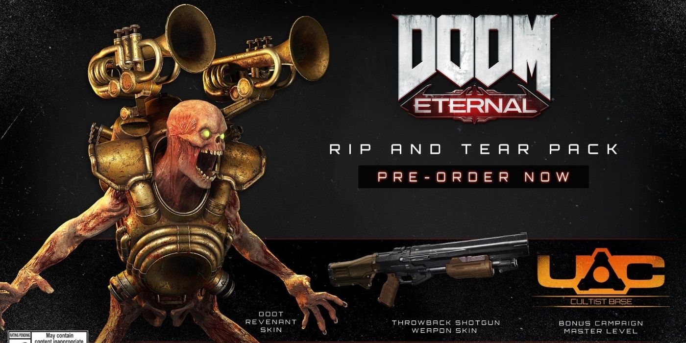 doom eternal pre order pack