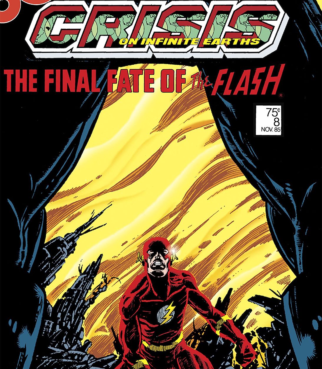 The Flash in Crisis on Infinite Earths vertical