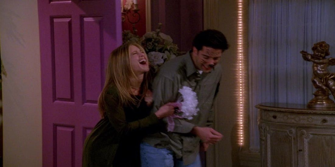 Ross and Rachel get drunk and get married in Vegas in Friends