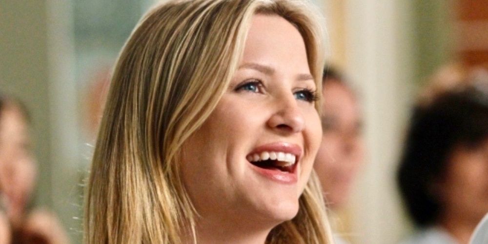 Arizona sorrindo em Grey's Anatomy