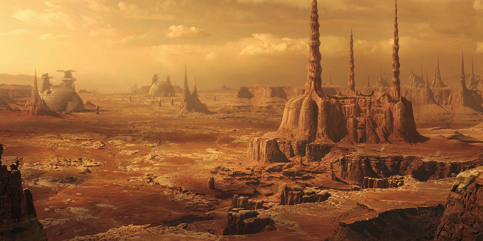 geonosis from Attack of the Clones