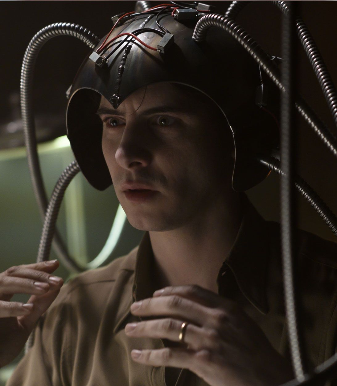 Harry Lloyd as Charles Xavier in Legion vertical