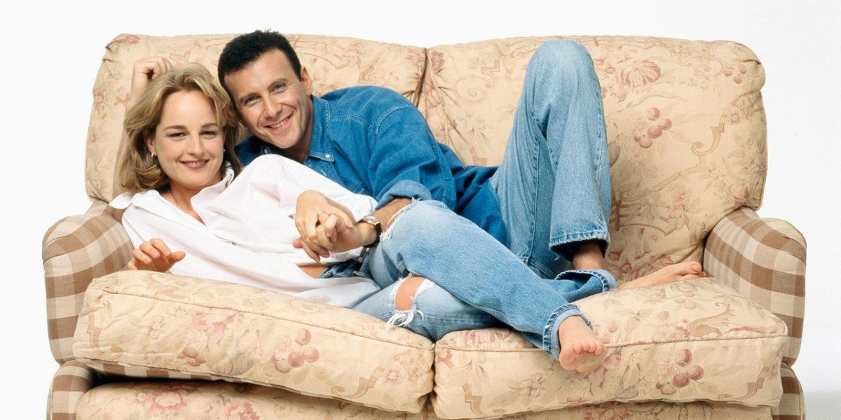 Paul Reiser and Helen Hunt in Mad About You