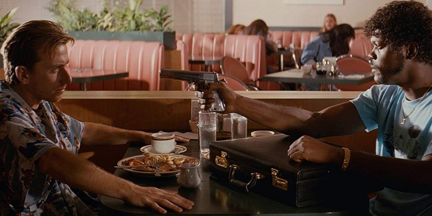 Jules with Pumpkin in Pulp Fiction.