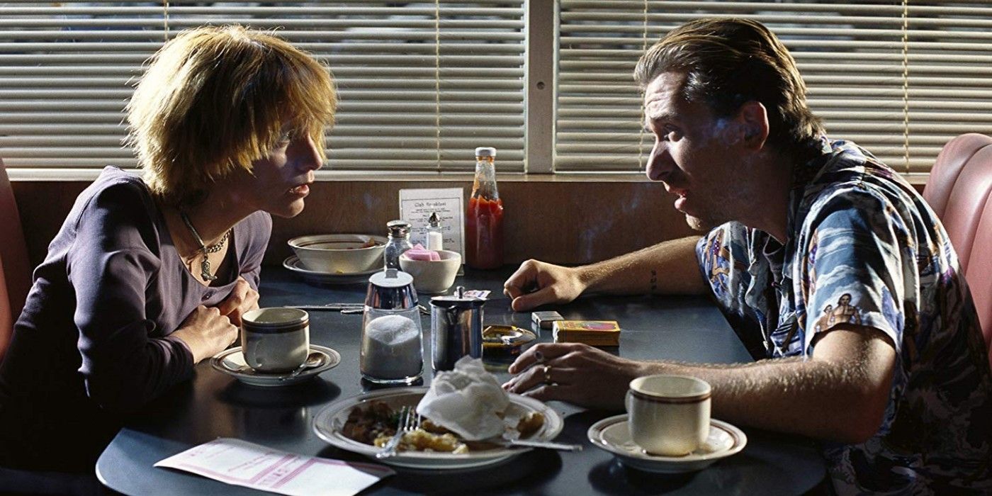 Pumpkin and Honey Bunny in the diner in Pulp Fiction.
