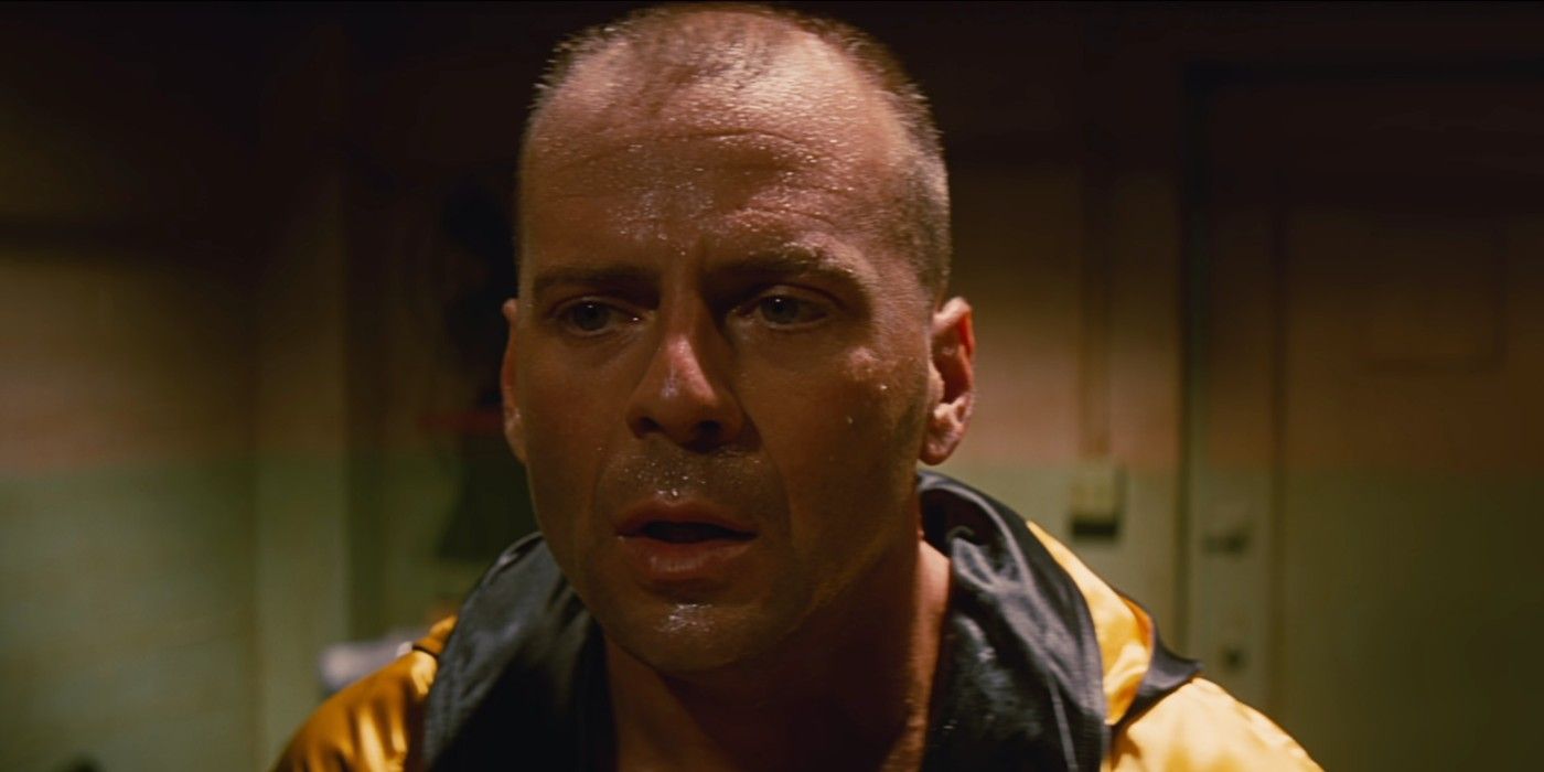 Butch (Bruce Willis) waiting to start his boxing match in Pulp Fiction.