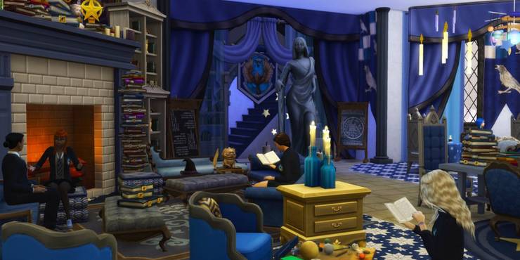 Harry Potter 10 Secrets About The Ravenclaw Common Room